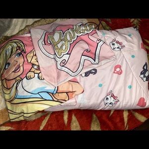 Twin size Barbie bedding set